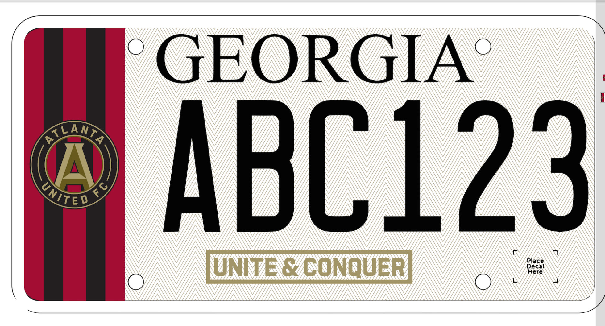 Georgia Senate passes bill creating Atlanta United license plate